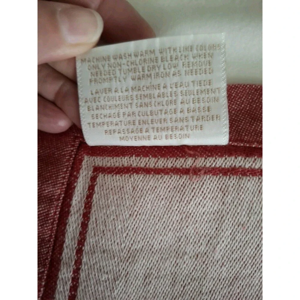 Williams-Sonoma “Twas the Night Before Christmas” Jacquard Napkin Set Of 4 NWOT